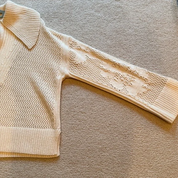 Daily Practice by Anthropologie Half-Zip Oversized Pullover Sweater size M - Picture 5 of 10